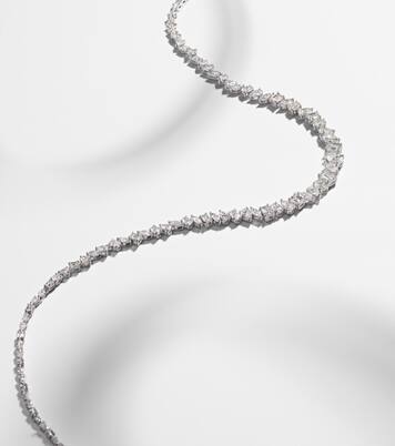 Collier en or blanc 18 ct et diamants | Kamyen