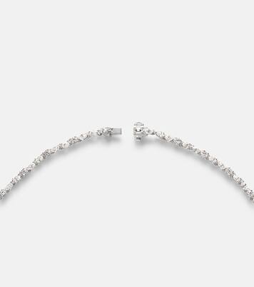 Collier en or blanc 18 ct et diamants | Kamyen