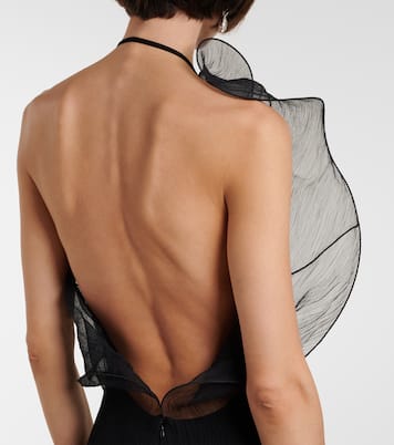 Abito midi in organza di seta | Magda Butrym