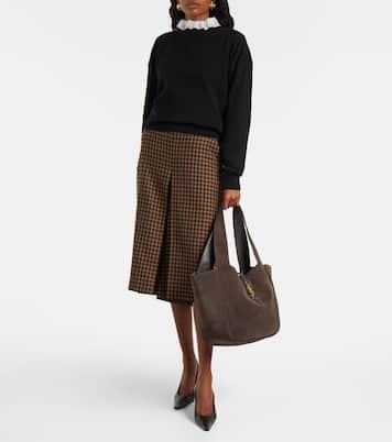 Le 5 à 7 Bea suede tote bag | Saint Laurent