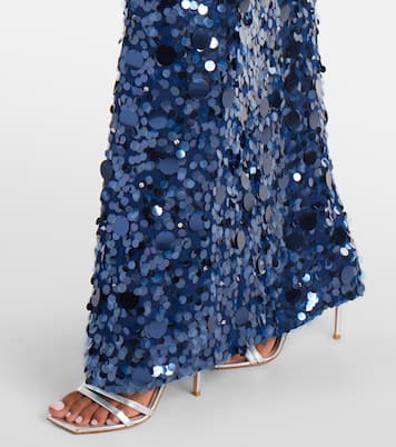 Abito lungo con paillettes  | Carolina Herrera