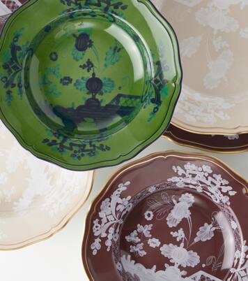 Assiette creuse Oriente Italiano en porcelaine | Ginori 1735