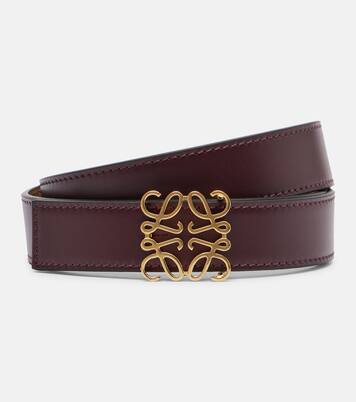Anagram leather belt  | Loewe