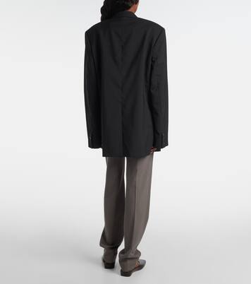 Viola oversized pinstripe blazer | Calvin Klein Collection