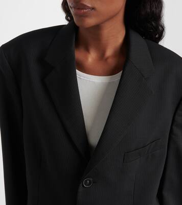Viola oversized pinstripe blazer | Calvin Klein Collection