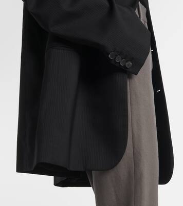 Viola oversized pinstripe blazer | Calvin Klein Collection