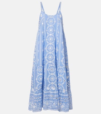 Bedrucktes Midikleid aus Baumwolle | Juliet Dunn