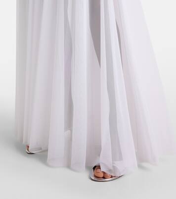 Robe aus Mesh mit Pailletten | Norma Kamali