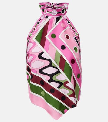 Top Vivara in raso di seta | Pucci