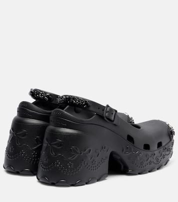 X Crocs Verzierte Plateau-Pumps | Simone Rocha