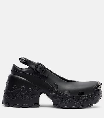 X Crocs Verzierte Plateau-Pumps | Simone Rocha