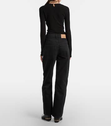 Mid-Rise Straight Jeans Dromie | Isabel Marant