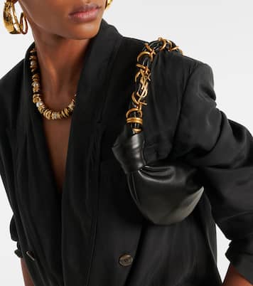 Schultertasche Amalia Mini aus Leder | Saint Laurent