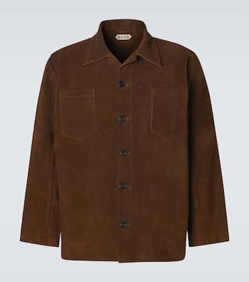 Suede overshirt | Bode