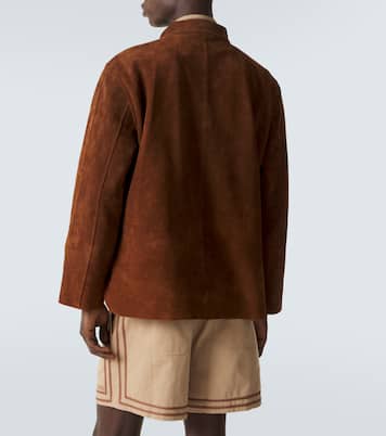 Suede overshirt | Bode