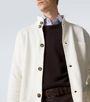 Cardigan en lin et coton | Kiton