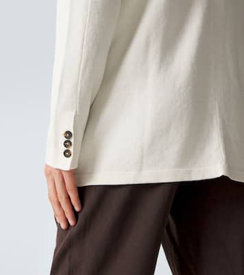 Cardigan en lin et coton | Kiton