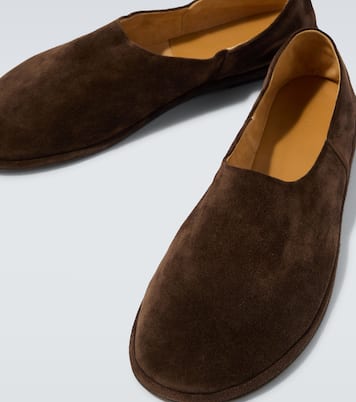 Chaussures slip-on Canal en daim | The Row