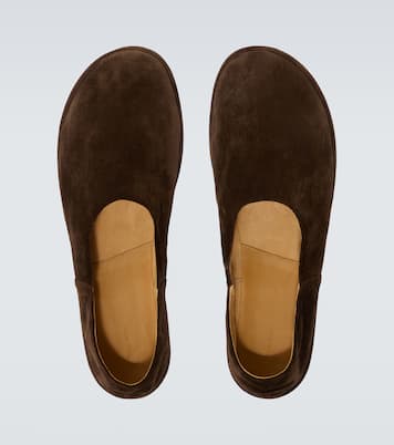 Chaussures slip-on Canal en daim | The Row