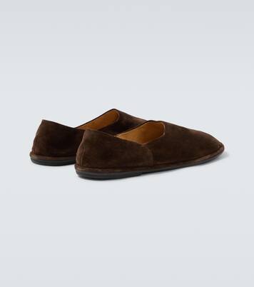 Chaussures slip-on Canal en daim | The Row