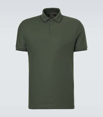 Polo Brentwood in piqué di misto cotone | Loro Piana