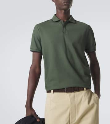 Polo Brentwood in piqué di misto cotone | Loro Piana