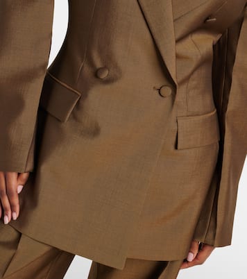 Virgin wool and mohair blazer | Róhe