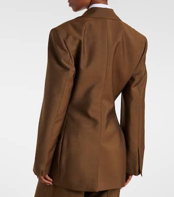 Virgin wool and mohair blazer | Róhe