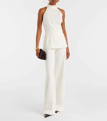 Weite High-Rise-Hose Kalinda | Veronica Beard