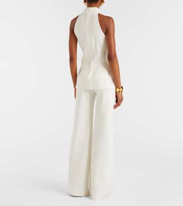 Weite High-Rise-Hose Kalinda | Veronica Beard