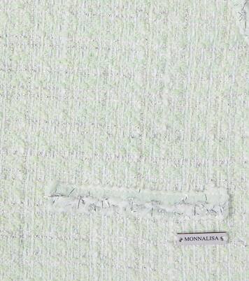 Top Bon Ton in bouclé di misto cotone | Monnalisa