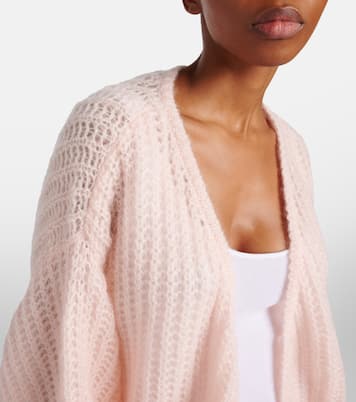 Oversize-Cardigan aus einem Mohairgemisch | Toteme