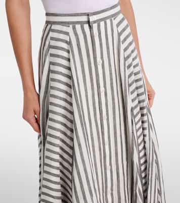 Maxirock Shamus aus Leinen | Ralph Lauren Collection