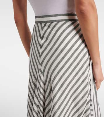 Maxirock Shamus aus Leinen | Ralph Lauren Collection