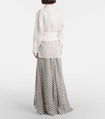 Maxirock Shamus aus Leinen | Ralph Lauren Collection