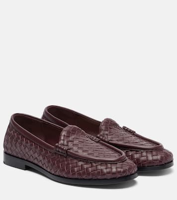Loafers Silenzio aus Leder | Bottega Veneta