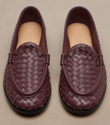 Loafers Silenzio aus Leder | Bottega Veneta