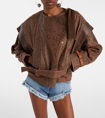 Lederjacke Erine | Isabel Marant