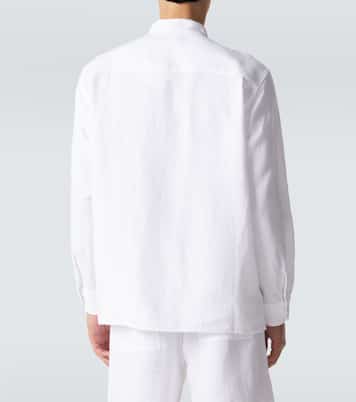 Linen overshirt | Saman Amel