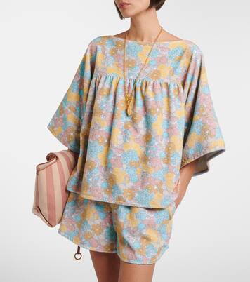 Bedrucktes Top aus Baumwolle | Chloé