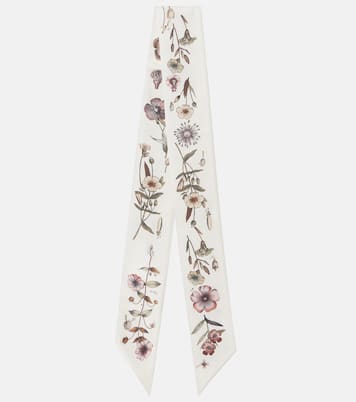 Floral silk scarf | Loro Piana