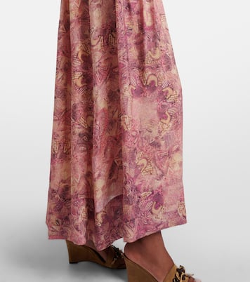 Melissa printed silk voile maxi dress | Isabel Marant