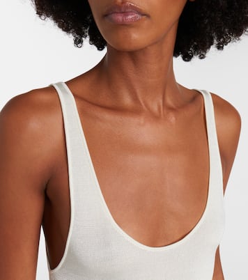 Ilya cotton-trimmed maxi dress | The Frankie Shop