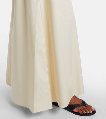 Ilya cotton-trimmed maxi dress | The Frankie Shop