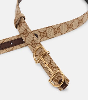 Horsebit GG Canvas belt | Gucci