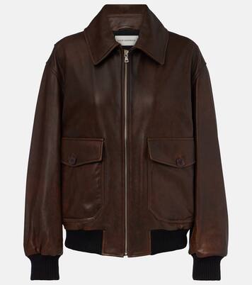 Blouson Anton aus Leder | Nour Hammour