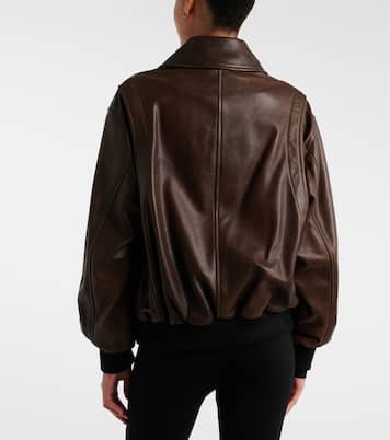 Blouson Anton aus Leder | Nour Hammour
