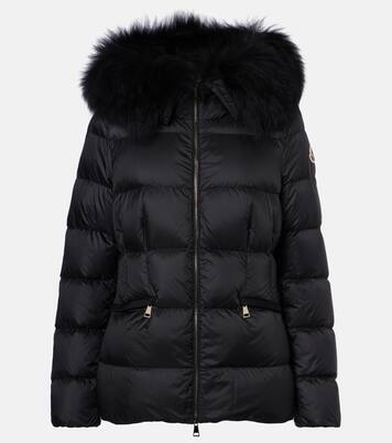 Boed shearling-trimmed down jacket | Moncler