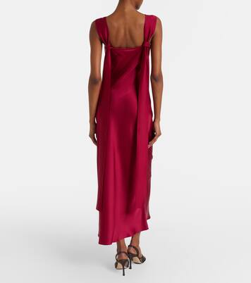 Maxikleid aus Satin | Max Mara