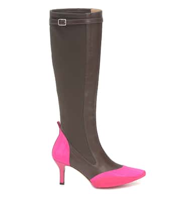 Leather knee-high boots | Marine Serre